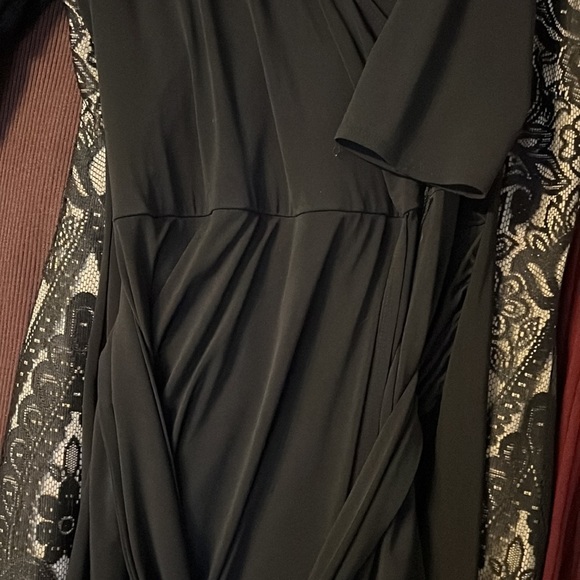 Cute tie around black dress🌸🌸🌸Todays Hot Price🌸🌸🌸😆 - Picture 3 of 5